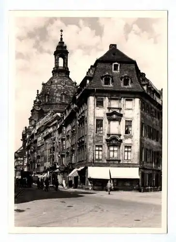 Ak Dresden Frauenkirche 1976