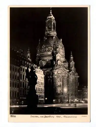 Ak Dresden vor der Zerstörung 1945 Frauenkirche