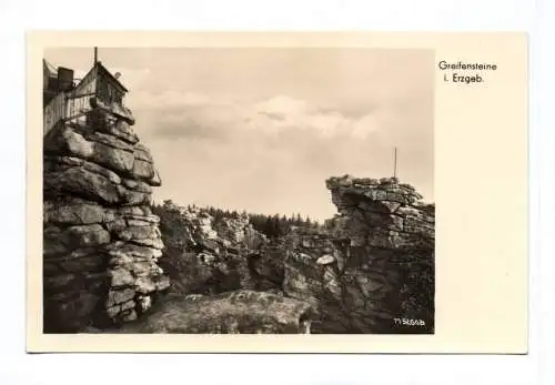 Ak Greifensteine im Erzgebirge 1955