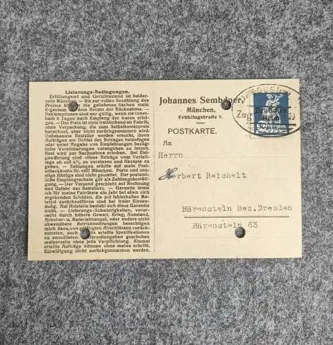 Alte Prospekte 1920 Gebrauchsanweisung Postkarte Drucksache Landwirtschaft