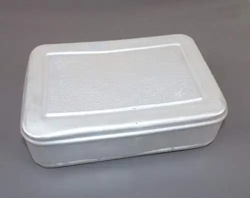 Brotdose DDR Stanzila Aluminium Bemmbüchse XL Pausenbrot Box