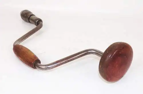 Alter Handkurbel Bohrer Tischler Schreiner Vintage Werkzeug