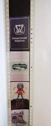 Alter Rollfilm Struwwelpeter Konsum Fotocolor Mageburg 