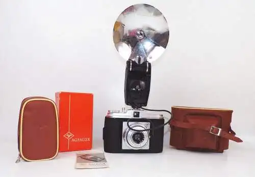 Agfa Isola Sucherkamera mit Agfalux Blitz OVP 