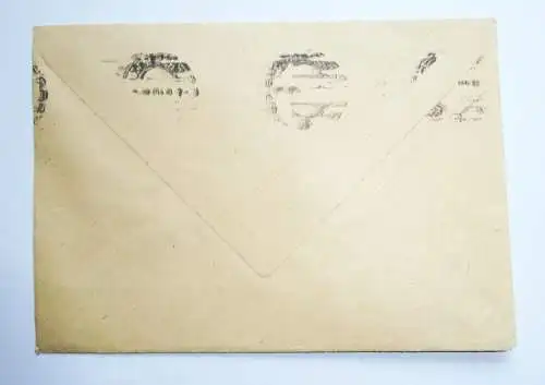 Werbe Brief 1950 C.Oswald Liebscher Maschinenfabrik Chemnitz  ! (B1