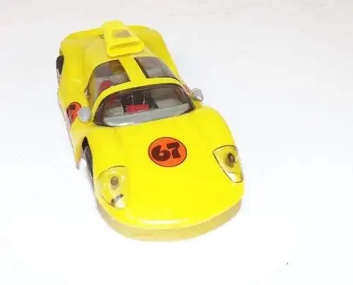 Prefo Rennauto Gelb Rennwagen Auto DDR 