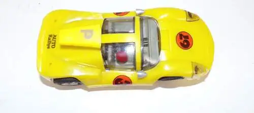 Prefo Rennauto Gelb Rennwagen Auto DDR 