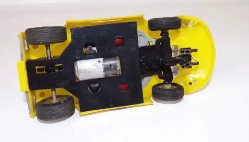 Prefo Rennauto Gelb Rennwagen Auto DDR 