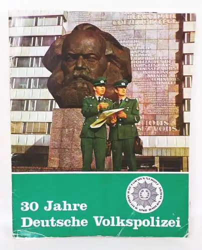 30 Jahre Deutsche Volkspolizei DDR Foto Mappe 1975 VP Fotografie