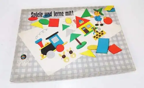 Spika Spiele und lerne mit DDR Legespiel 1968