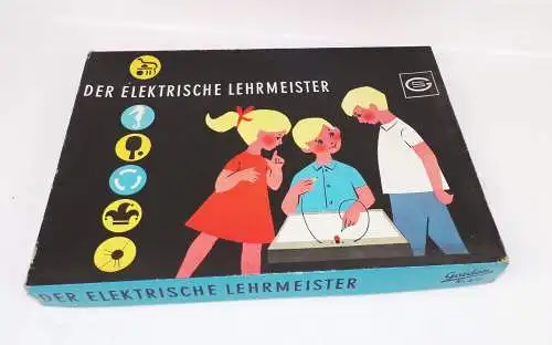 Gordon Spiel Der elektrische Lehrmeister 1969 Spielzeug 