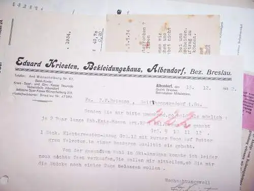 Konvolut Rechnungen 1930er Geflügelzucht Mästerei Quittungen Papiere !