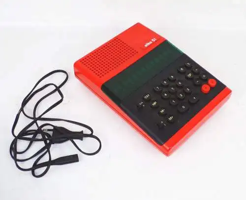 Elka 51 Taschenrechner Orange True Vintage calculator