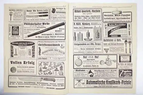 Internationales Offerten Blatt Eisenkurzwaren 1912 Spielzeug