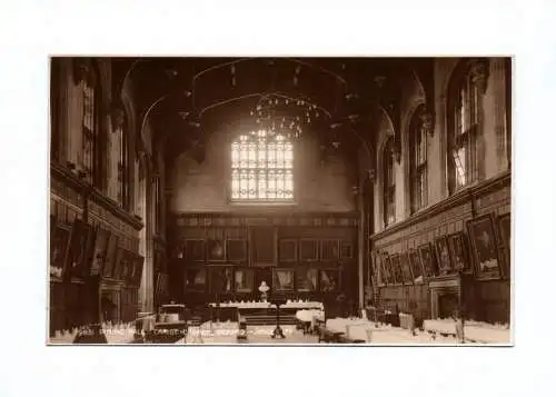 Ak Dining Hall Christ Church Oxford Judges