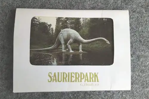 Foto Ak Dinosauerier Park Kleinwelka Kreis Bautzen 10 Karten 1986