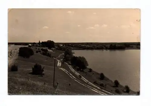 Ak Wokuhl mit Pfarrsee Kreis Neustrelitz 1961