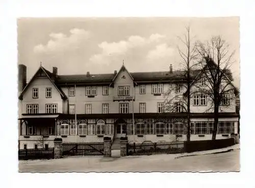 Ak Jugendherberge Alexander Matrossow Schierke Oberharz 1957