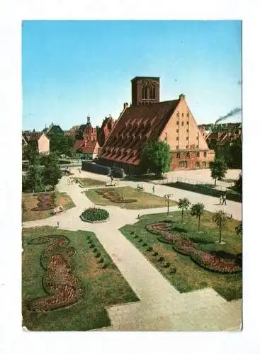 Ak Gdańsk Wielki Młyn 1975 Große Mühle Danzig