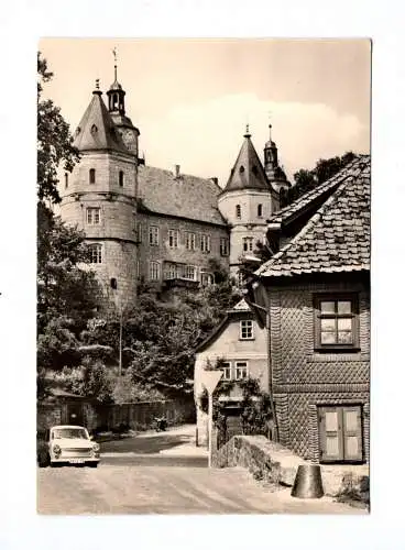 Ak Schleusingen Thüringer Wald Bertholdsburg 1975