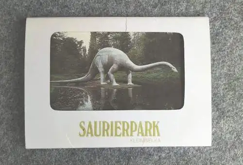 Ak Kleinwelka Kreis Bautzen DDR 1986 10 Karten Dinosaurierpark