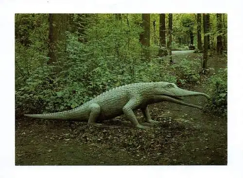 Ak Kleinwelka Kreis Bautzen DDR 1986 10 Karten Dinosaurierpark