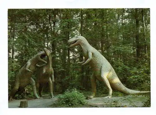 Ak Kleinwelka Kreis Bautzen DDR 1986 10 Karten Dinosaurierpark