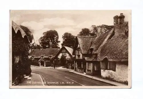 Ak The old Village Shanklin Town