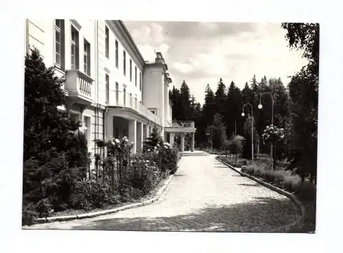 Ak Sanatorium für natürliche Heilweise Antonshöhe Erzgebirge 1970 Erzgebirge