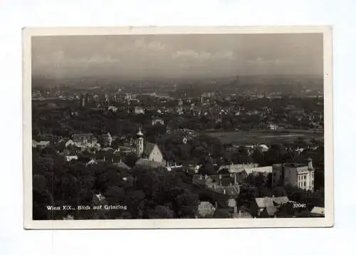Ak Wien Blick auf Grinzing 1938