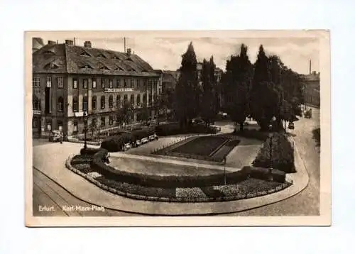 Ak Erfurt Karl Marx Platz 1955