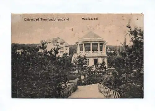Ak Ostseebad Timmendorfer Strand Musikpavillon