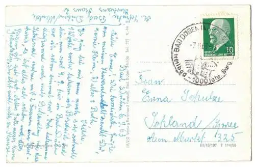 Ak Bad Düben Mulde Heilbad 1963 