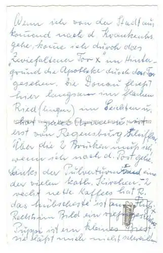 Ak Riedlingen Donau Ansichten Mehrbild 1960er 