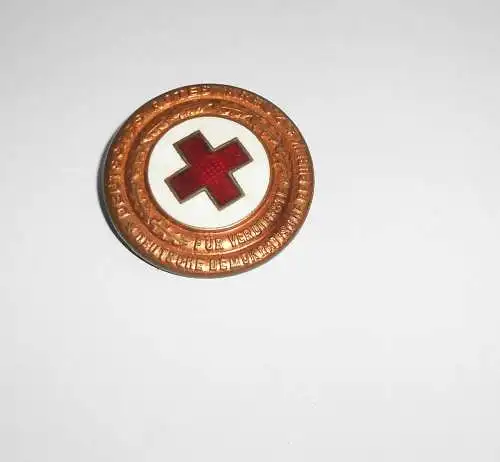 Altes Email Abzeichen Deutsches Rotes Kreuz Für Verdienste DDR !
