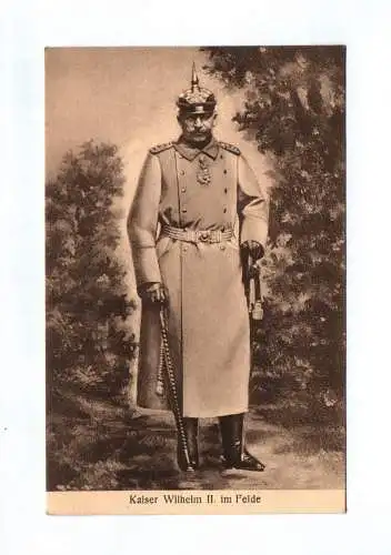 Ak Kaiser Wilhelm II. im Felde 1916