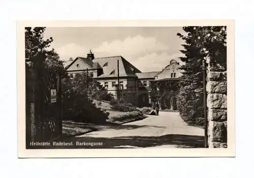 Ak Heilstätte Radebeul Barkengasse 1957