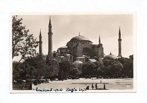 Foto Ak Konstantinopel Türkei Istanbul Hagia Sophia Moschee