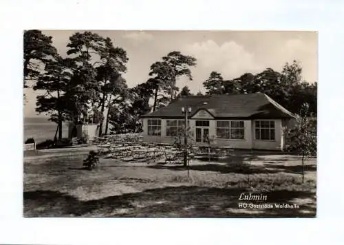 Ak Lubmin HO Gaststätte Waldhalle 1959