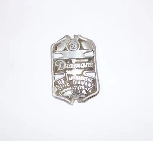 Altes Diamant 83 Fahrrad Steuerkopfschild Oldtimer Emblem