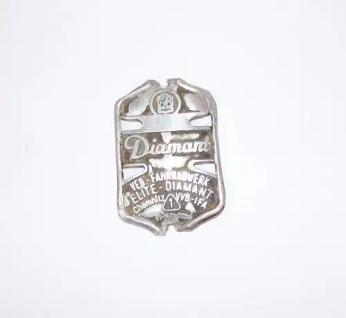 Altes Diamant 83 Fahrrad Steuerkopfschild Oldtimer Emblem 