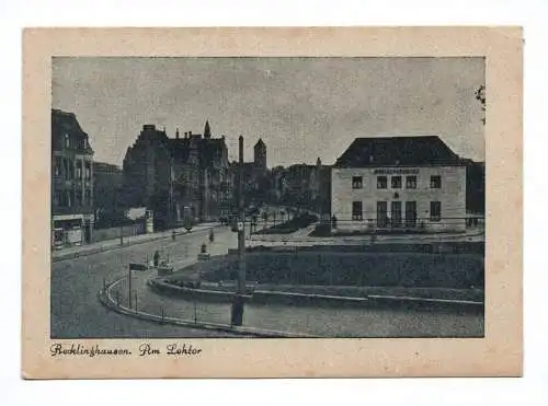 Ak Recklinghausen Am Lohtor