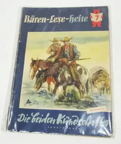 Bären - Lese - Hefte von Nr 1 bis Nr 7 komplett DDR Abenteuer Romane Hefte !