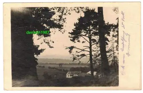 Foto Ak Blick vom Fort Brimont France 1 Wk WW1