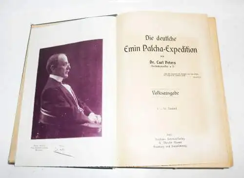 Dr. Carl Peters - Die deutsche Emil Pascha Expedition 1907 (B4