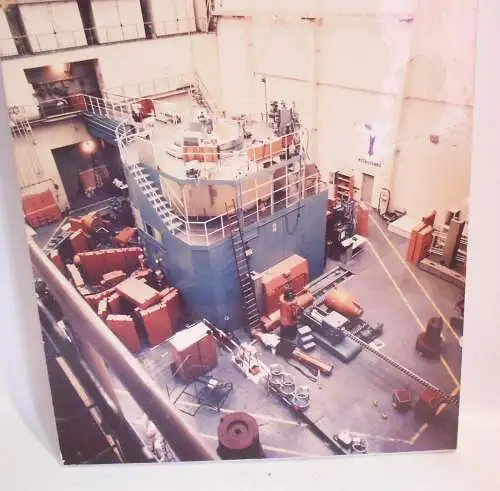 Bild Foto Reaktor Rossendorf KKW AKW Forschungsreaktor DDR Vintage deko