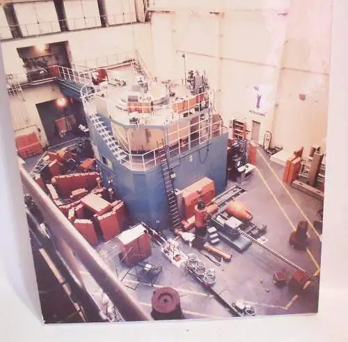 Bild Foto Reaktor Rossendorf KKW AKW Forschungsreaktor DDR Vintage deko 