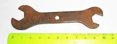 Alter Fahrrad Schlüssel Bordwerkzeug 11 mm 12 mm Vintage bicycle tool 