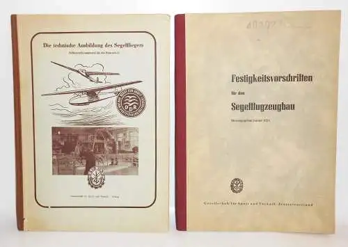 DDR GST Segelflugausbildung Sport Segelflieger Fluglehre Fallschirmkunde Lot