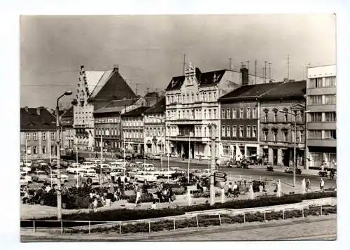 DDR Ak Brandenburg Havel Neustädter Markt 1976